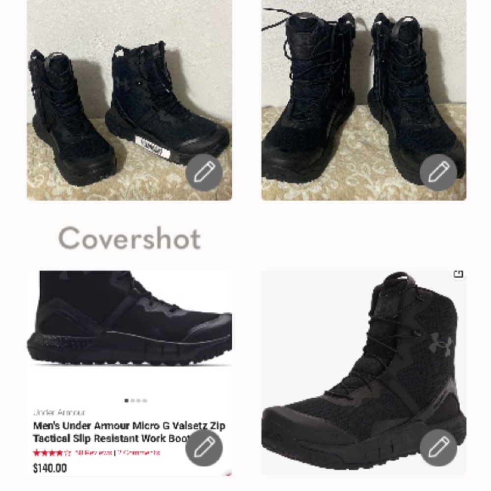 Under Armor Tactical Boot - Oil Resistant sz6.5